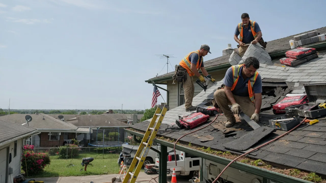 Roof Repair in Stuart, OK near me